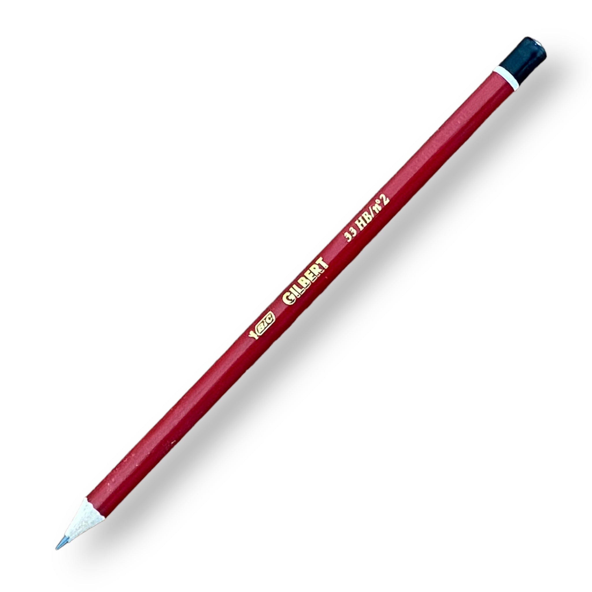 Gilbert 33 HB pencil. Bic
