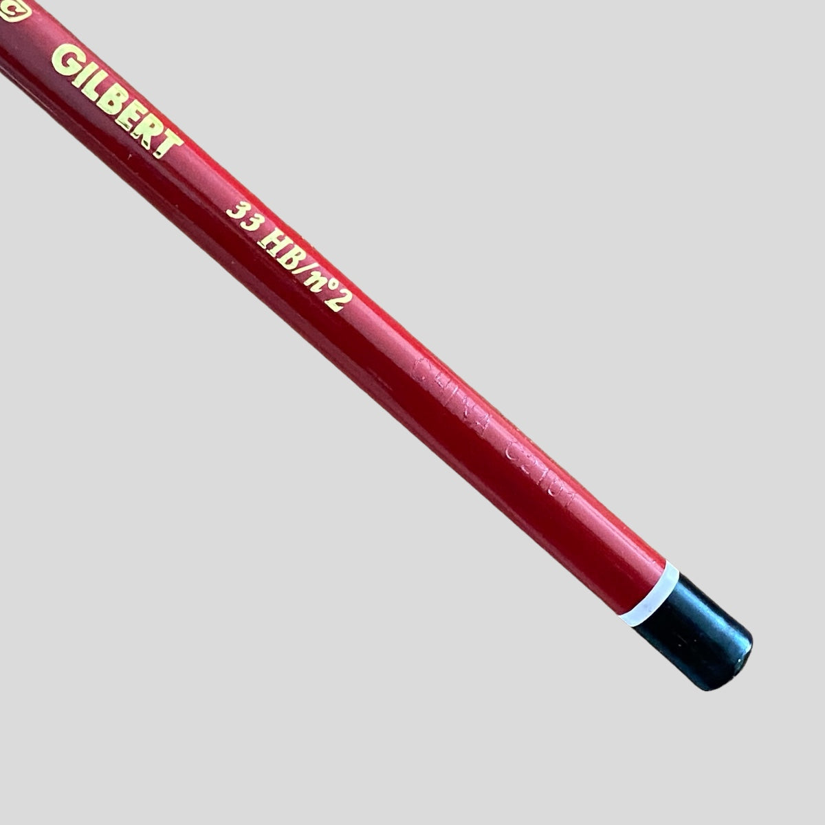 Gilbert 33 HB pencil. Bic